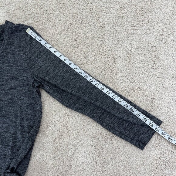 Jones New York Womans Sweater 2XL XXL Pullover Shirt knit Gray Tunic Long Sleeve - Picture 9 of 9